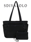 Women's Tote Bag, Lightweight Fluffy Handbag, Suitable For Travel, Work, Beach, Gym, Shopping
