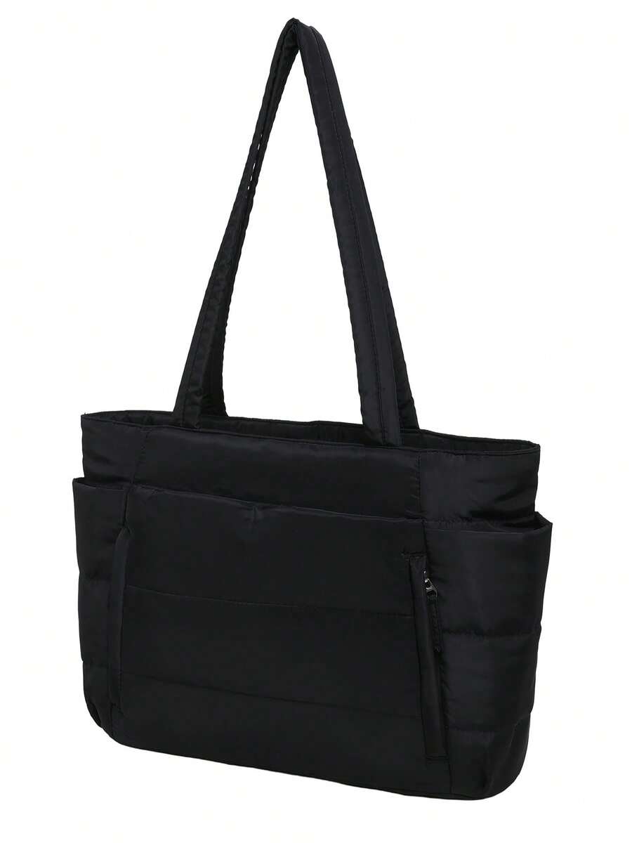 Women's Tote Bag, Lightweight Fluffy Handbag, Suitable For Travel, Work, Beach, Gym, Shopping
