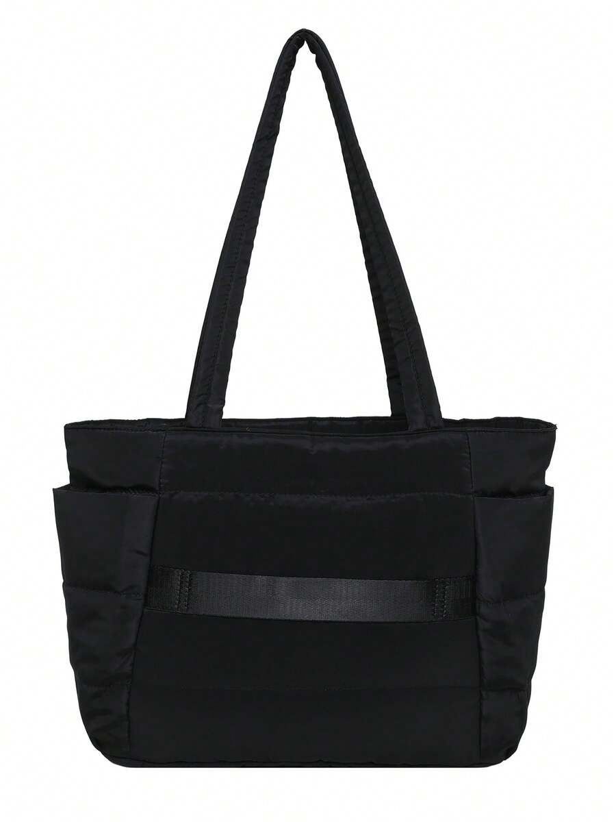 Women's Tote Bag, Lightweight Fluffy Handbag, Suitable For Travel, Work, Beach, Gym, Shopping