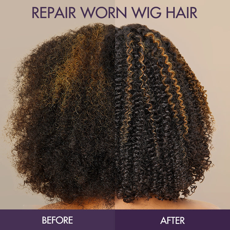 US Only | Wig Renewal Hair Oil, Repairs Dry & Damaged Hair, Boosts Shine, Controls Frizz | Add-on Item