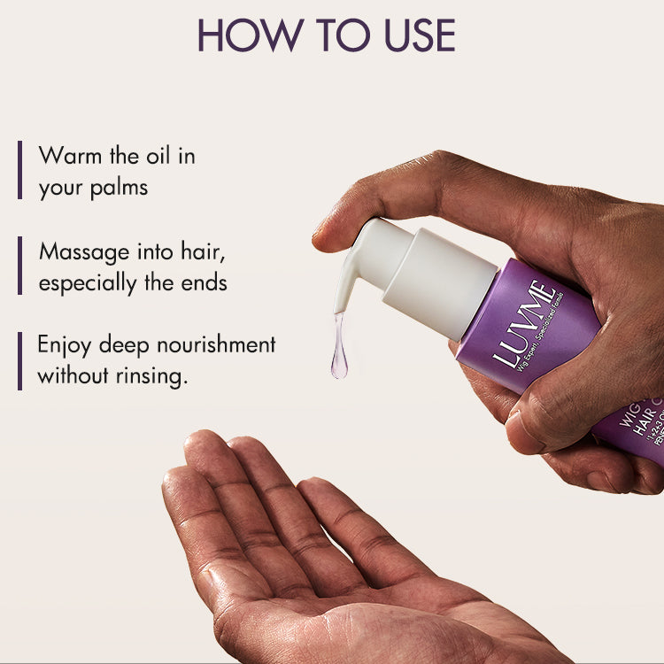 US Only | Wig Renewal Hair Oil, Repairs Dry & Damaged Hair, Boosts Shine, Controls Frizz | Add-on Item