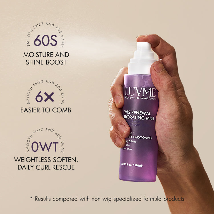 US Only | Wig Renewal Hair Oil & Hydrating Mist for Wig Care Accessories