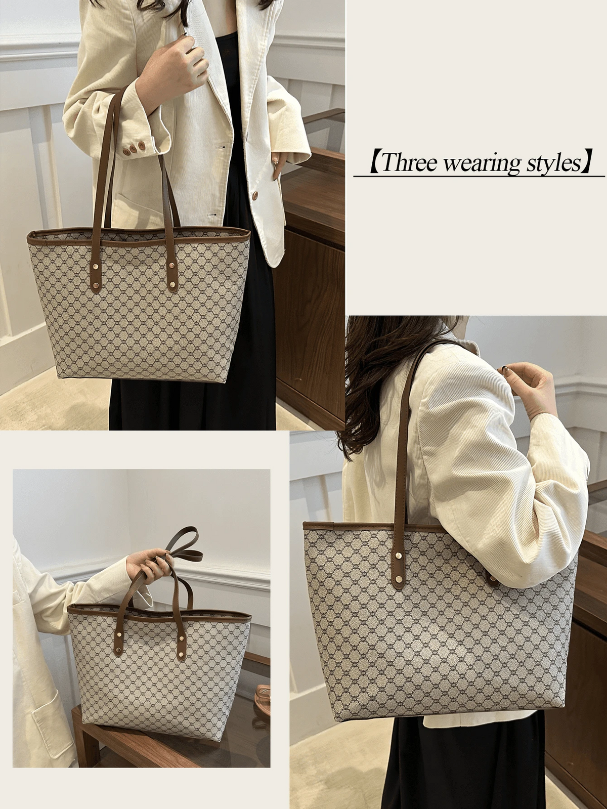 High-End Versatile Ladies Shoulder Tote Bag| Stylish Handbag With A Sleek And Elegant Design, Suitable For Daily Life, Shoulder Bag,Crossbody Bag