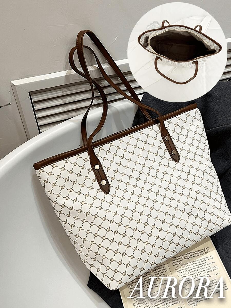 High-End Versatile Ladies Shoulder Tote Bag| Stylish Handbag With A Sleek And Elegant Design, Suitable For Daily Life, Shoulder Bag,Crossbody Bag