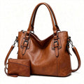 2pcs Women's Tote Bag Set, Large Capacity, Large Pockets, Handbag/Crossbody Bag, Adjustable Shoulder Strap.