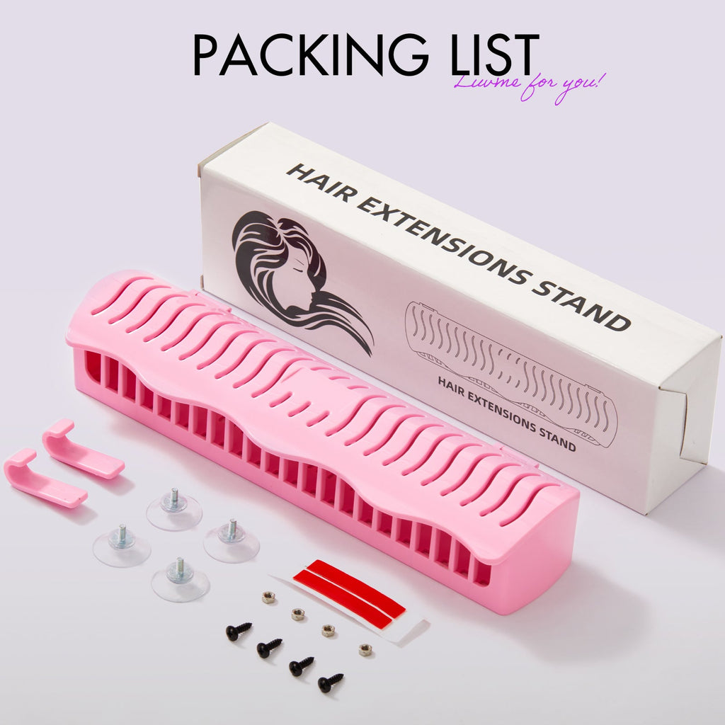 US Only | 1pc Hair Extension Holder, Storage for Clip-in, Tape-in, Bundles & Weft