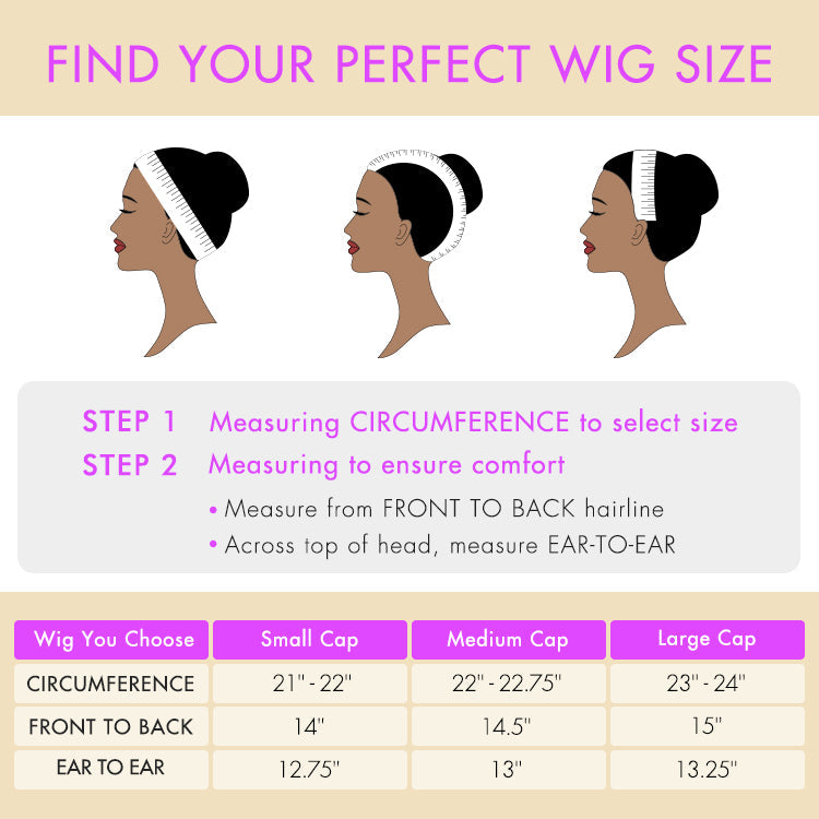 Kinky Curly Natural Black Glueless 5x5 Closure HD Lace Wig Ready To Go | Large & Small Cap Size - US Only