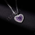 Limited Edition Luvme Purple Heart Necklace