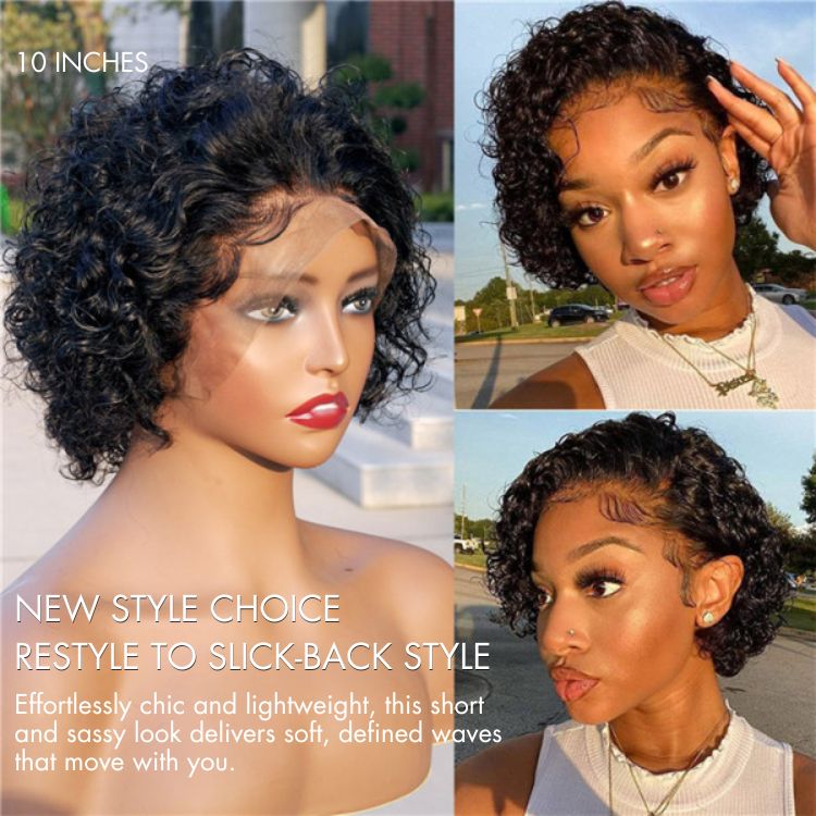 20''+$10=22''| Luvme Hair 180% Density Deep Wave Glueless 13x4 Frontal Lace Wig - US Only