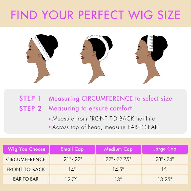 Blonde Piece Highlights Loose Wave Glueless 5x5 Closure HD Lace Wig | Large & Small Cap Size