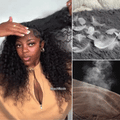 AiryFit™ Scalp Care Wigs | Water Wave Ear-to-Ear 13x6 Frontal HD Lace Glueless Curly Wig