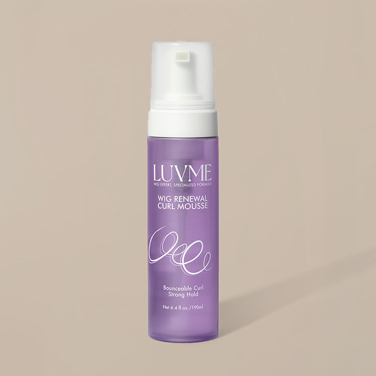US Only | Wig Curl Mousse with Coconut Oil & Shea, Bounceable Curls, Strong Hold, Frizz Control Styling