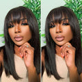 VIP ONLY | Glueless Yaki Straight Ultra Natural Minimalist Lace Long Wig with Bangs - US Only