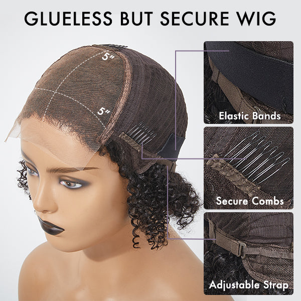 Chic Burgundy 99J Layered Cut Loose Body Wave Glueless 5x5 Closure Lace Wig Pre-Cut Lace - US Only