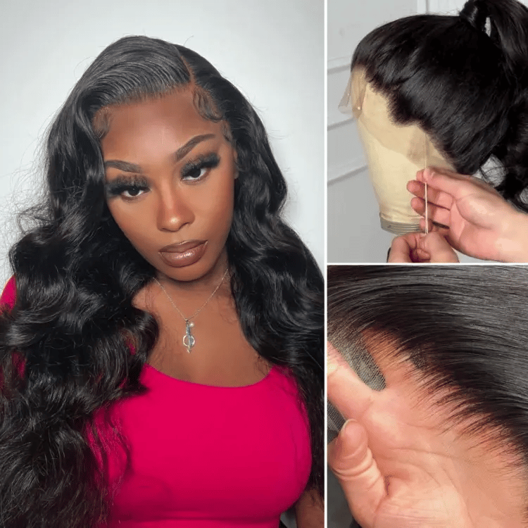 PreMax Wigs - Flexi-Fit Invisi Drawstring Cap 360 HD Lace Loose Body Wave Wig Restyle Friendly  - US Only
