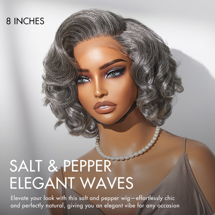 New Customers Only | 1 SEC INSTALL WIG | Mature Boss Brown Ombre Highlight / Natural Black Loose Wave Glueless Minimalist HD Lace Wig