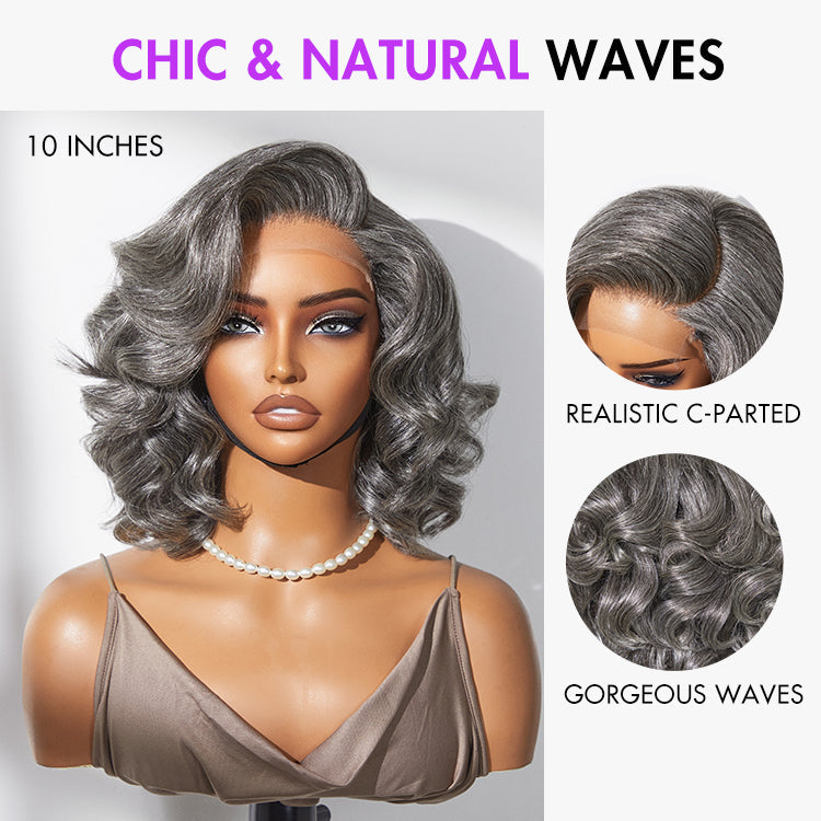New Customers Only | 1 SEC INSTALL WIG | Mature Boss Brown Ombre Highlight / Natural Black Loose Wave Glueless Minimalist HD Lace Wig