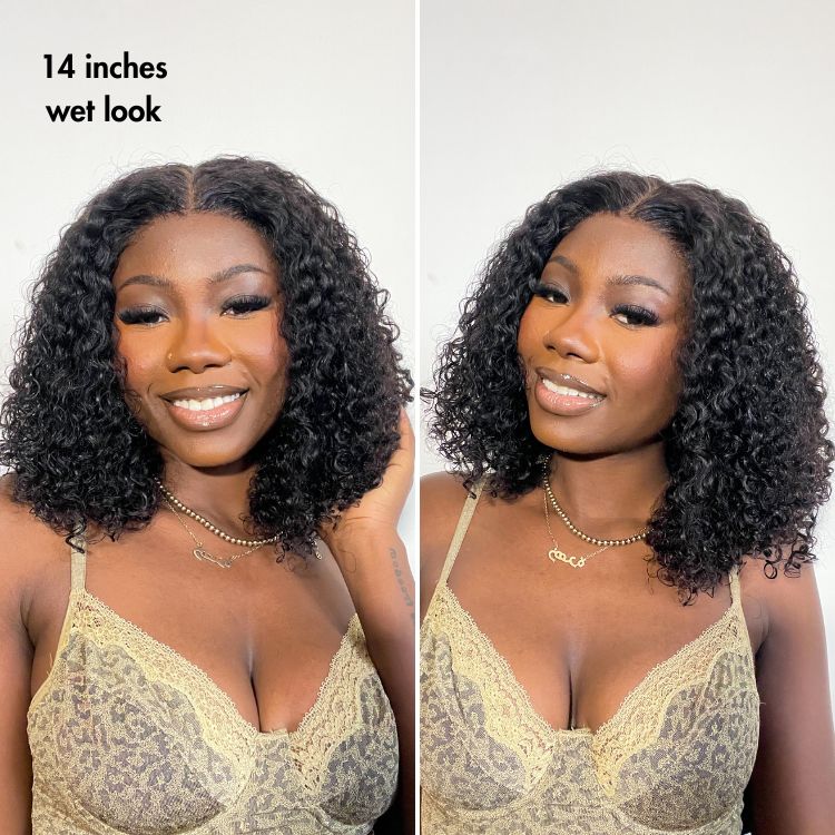 Crownease™ Go Natural Ease | Soft Kinky Curly Glueless 5x5 Closure HD Lace Wig Ready to Go