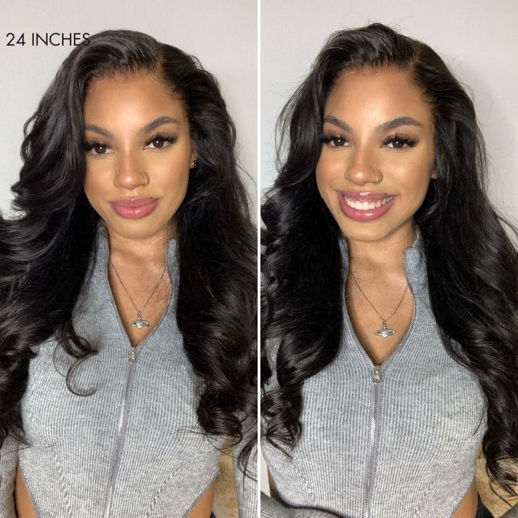 New Customers Only | Luvme All-Day Comfort™ Wig PartingMax 180% / 250% Density Glueless 7x6 Closure HD Lace Loose Body Wave Long Wig Pre-Cut Lace
