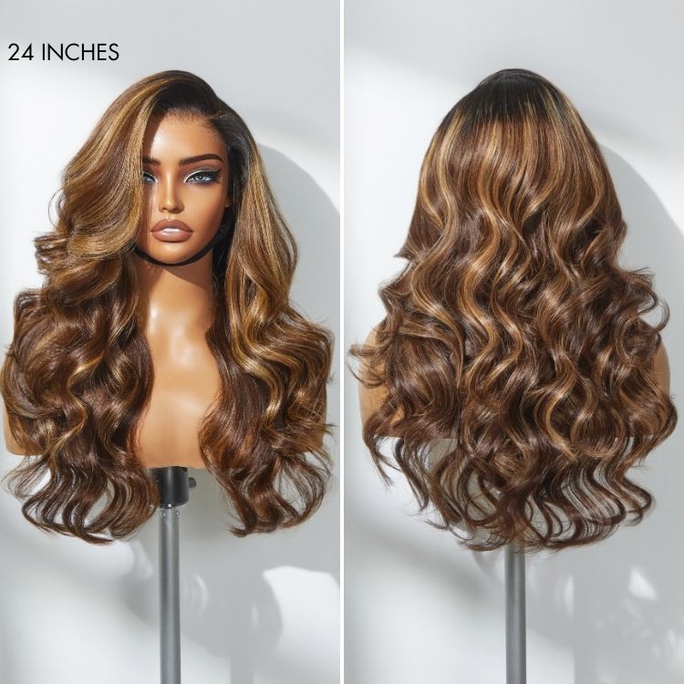 New Customers Only | Luvme All-Day Comfort™ Glueless Wig Loose Body Wave 7x6 Closure HD Lace Pre Cut & Plucked & Bleached Ready to Go