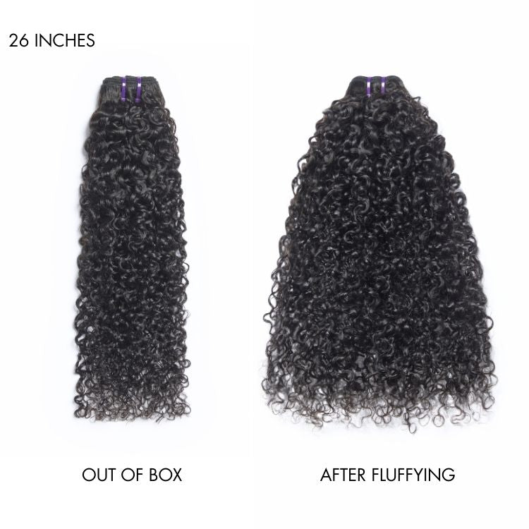 Messy Burmese Curly / Silky Straight / Body Wave / Deep Wave  Bundles 100% Premium Remy Human Hair Bundles 1pc / 3pcs