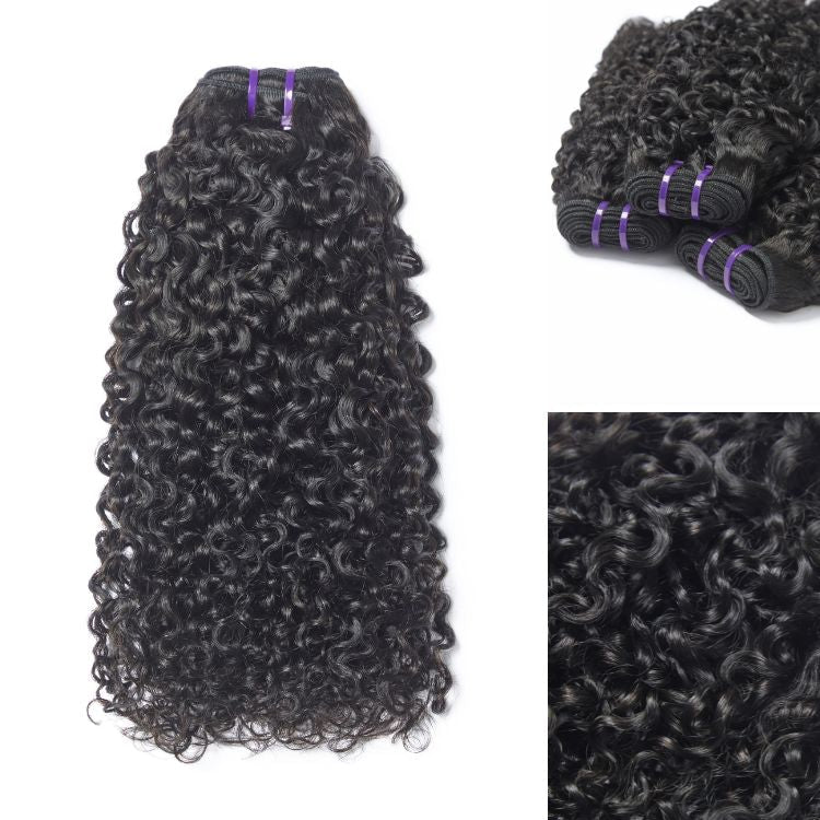 New Customers Only | Messy Burmese Curly Bundles 100% Premium Remy Human Hair Bundles 1pc / 3pcs