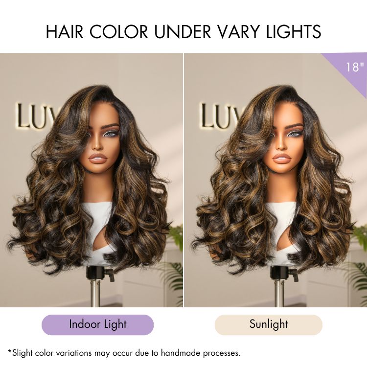 Luvme All-Day Comfort™ Wig 200% Density Voluminous Loose Body Wave Glueless Minimalist HD Lace Wig Pre-Cut Lace