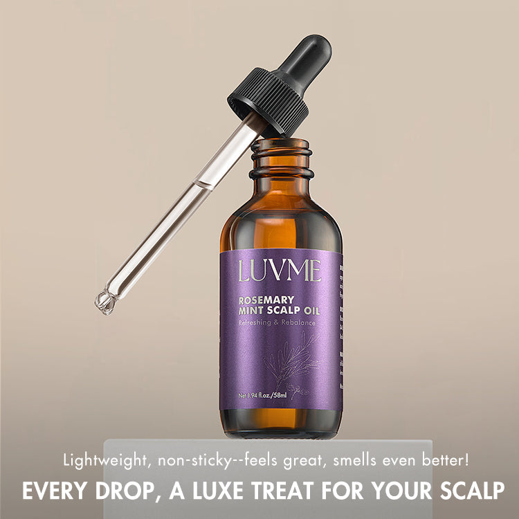 US Only | Luvme Rosemary Mint Scalp Oil, Scalp Care, Soothe & Strengthen | Add-on Item