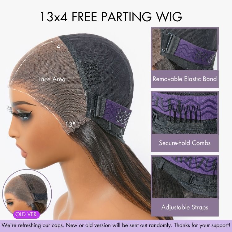 Special Offer | PreMax Wigs | Super Natural Hairline Silky Straight Glueless 13x4 Frontal Lace Wig Human Hair Pre-Cut Lace
