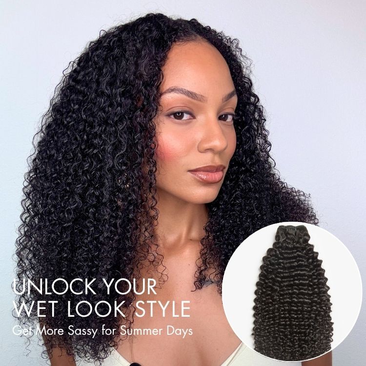 Luvme Too Easy Texture™ Kinky Curly 100% Virgin Human Hair Bundles 1pc / 3pcs - Limited Time Offer