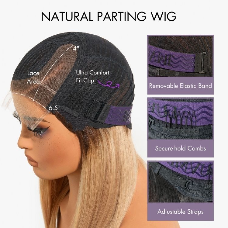 Effortlessly Chic Butterfly Cut Layered Wavy Glueless HD Minimalist Lace Short Wig