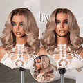 20''+$10=22'' | Ash Blonde Loose Body Wave 5x5 Closure Lace Glueless Wig Breathable Cap