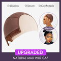 Upgraded Natural Max 1pc Wig Cap 2.0 – Non-Slip Wig Gripper with Grip Band & Transparent Lace for Lace Front Wigs | Add-on Item