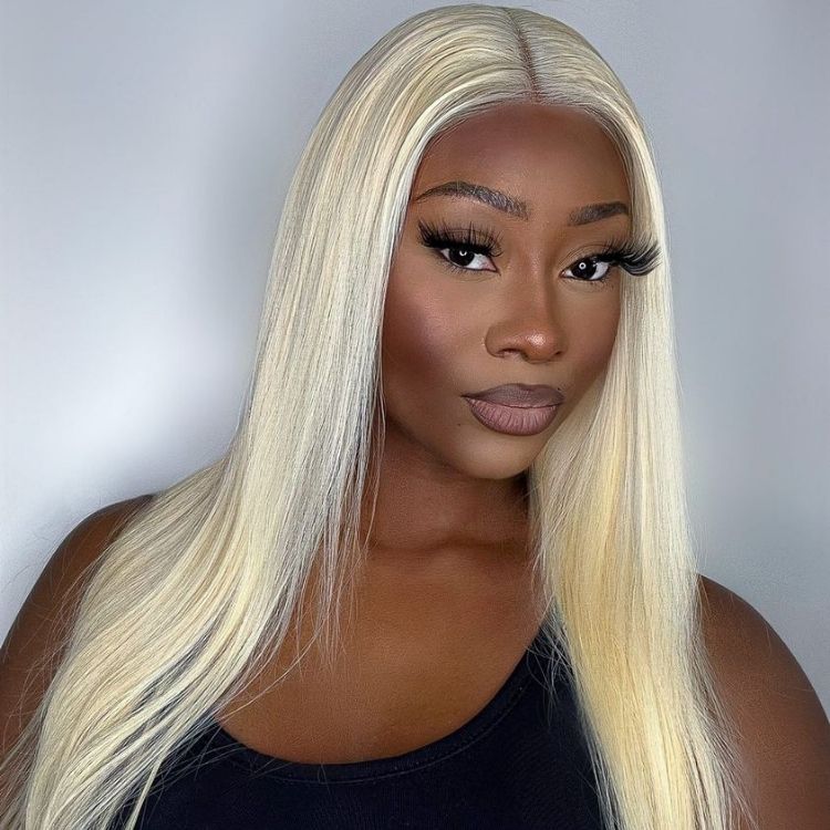 Special Deal | 613 Silky Straight 5x5 Closure HD Lace Glueless Mid Part Long Wig