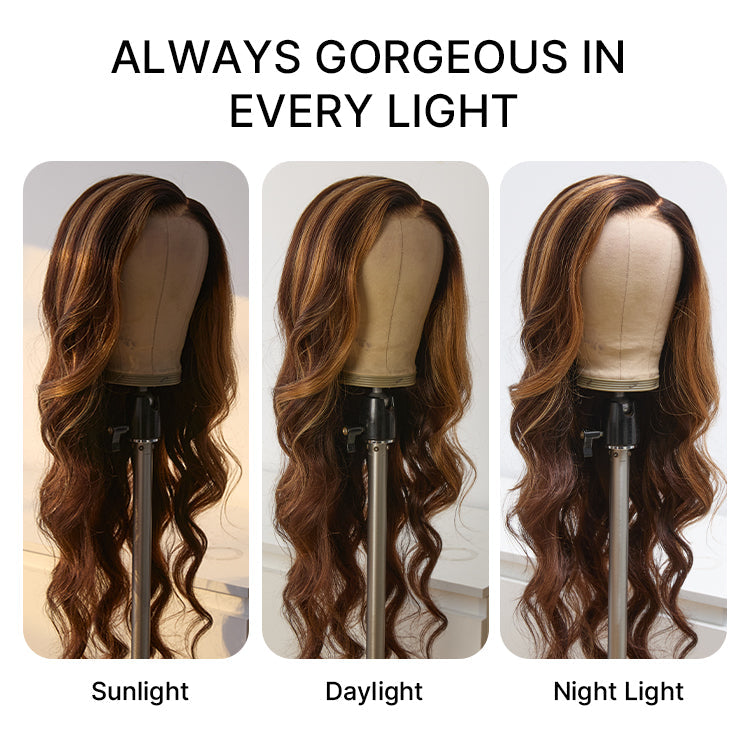 Luvme All-Day Comfort™ Wig PartingMax Glueless 7x6 Closure HD Lace Loose Body Wave Long Wig Pre-Cut Lace