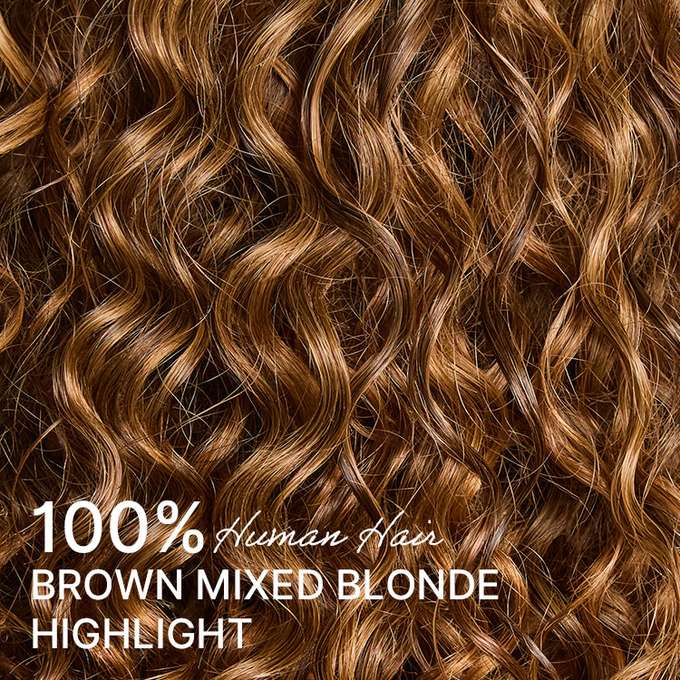 New Customers Only | Boho Braids Deep Curly Glueless 5x5 Closure Lace with Braided Top Human Hair Wig Pre-Cut Lace