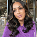 Blonde Piece Highlights Loose Wave Glueless 5x5 Closure HD Lace Wig | Large & Small Cap Size