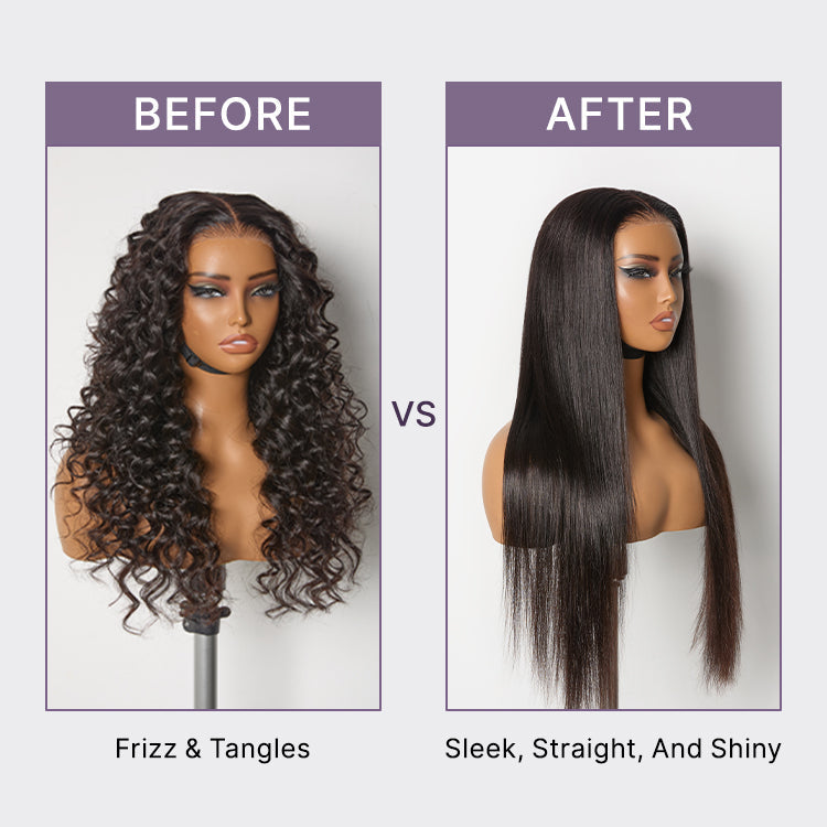 US only | 1PC Hair Straightener + 1pc Wig Renewal Hydrating Mist | Add-on Item