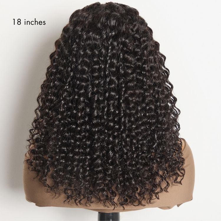 New Customers Only | Readitress™ Knotless Fulani Braids Deep Wave Glueless Ear-to-ear 13x4 Frontal HD Lace Wig Human Hair