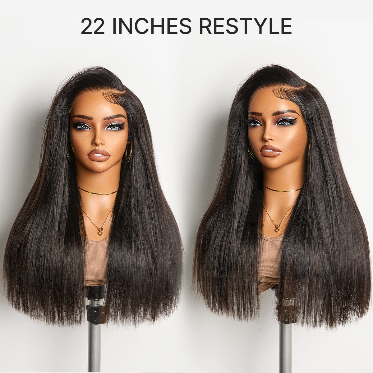 New Customers Only | Luvme All-Day Comfort Wig 180% / 250% Density Bone Straight with Baby Hair PartingMax Glueless 7x6 Closure HD Lace Wig Pre-Cut Lace