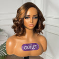 Outlet | Honey Blonde Highlight Body Wave Minimalist HD Lace Wig Pre-cut Lace