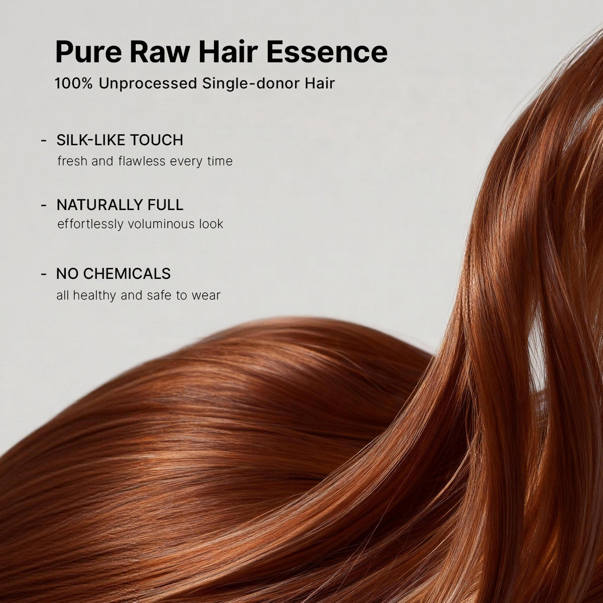 Eliana | RawMagic -  Chocolate Brown Silky Straight 5x5 Closure HD Lace Glueless Wig 100% Human Hair