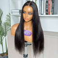Outlet | PartingMax Glueless 7x6 Closure Lace Ready to Go Silky Straight Wig Pre-Cut Lace
