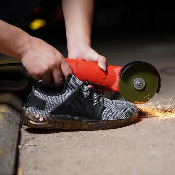 Chrome Armor ™ Ultimate Breathable Safety Shoes