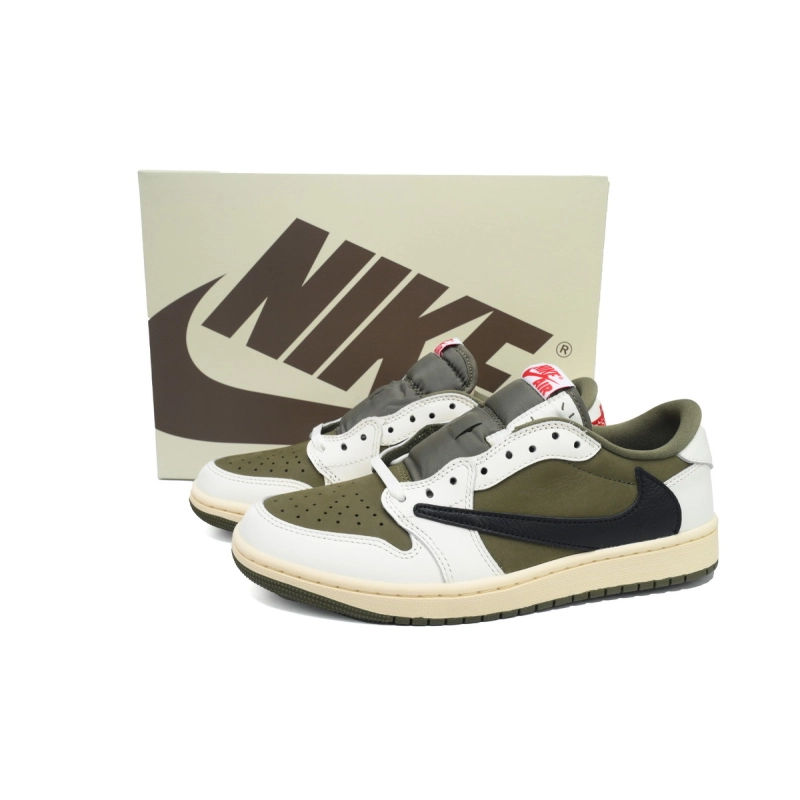 Air Jordan 1 Retro Low OG SP Travis Scott Medium Olive DM7866-200
