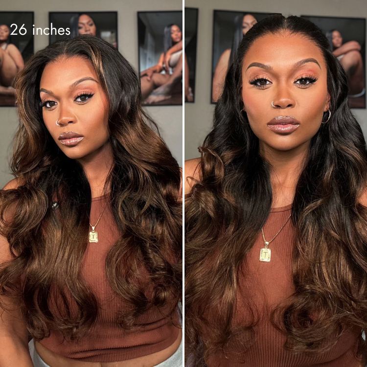 New Customers Only | NatureMAX™ 200% / 250% Density Loose Wave Glueless 13x6 HD Lace Front Wig Human Hair Pre-Cut Lace Flexi-Fit Drawstring Cap