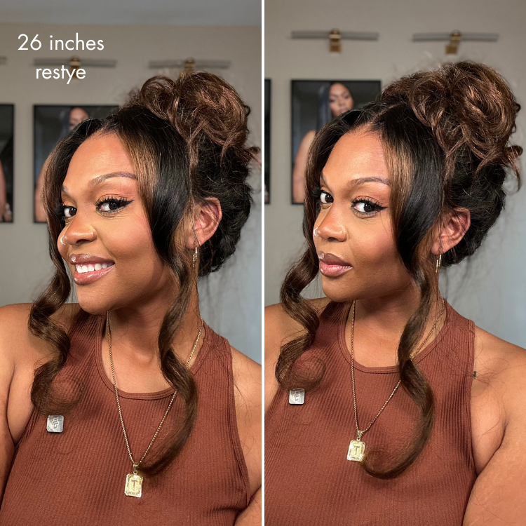 New Customers Only | NatureMAX™ 200% / 250% Density Loose Wave Glueless 13x6 HD Lace Front Wig Human Hair Pre-Cut Lace Flexi-Fit Drawstring Cap