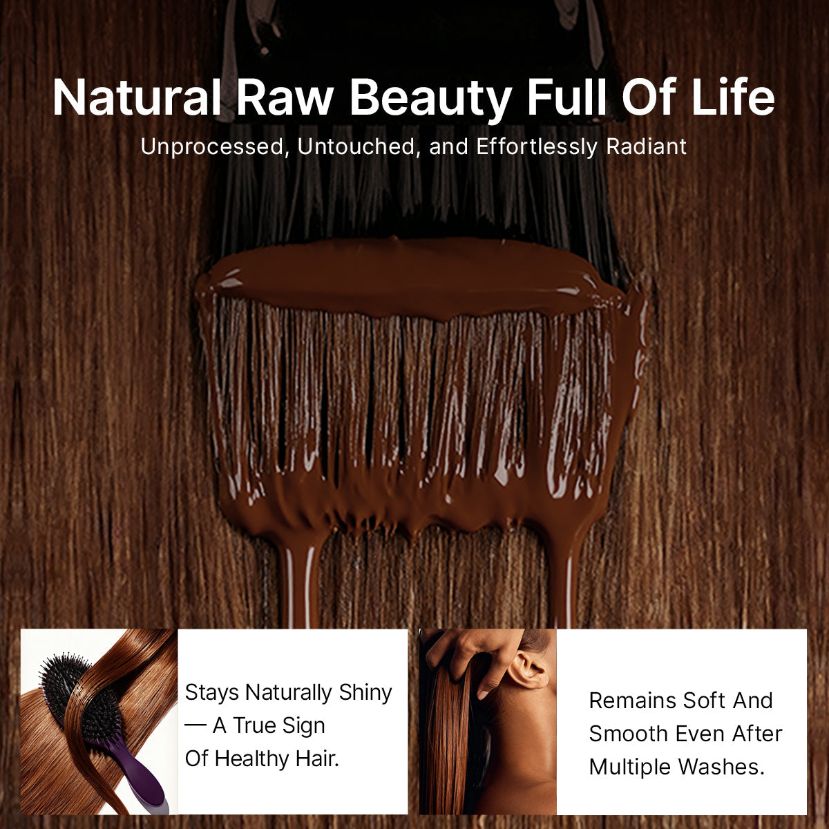 Clara | RawMagic – Brown Highlight Loose Wave 5x5 Closure Lace Glueless Wig 100% Human Hair