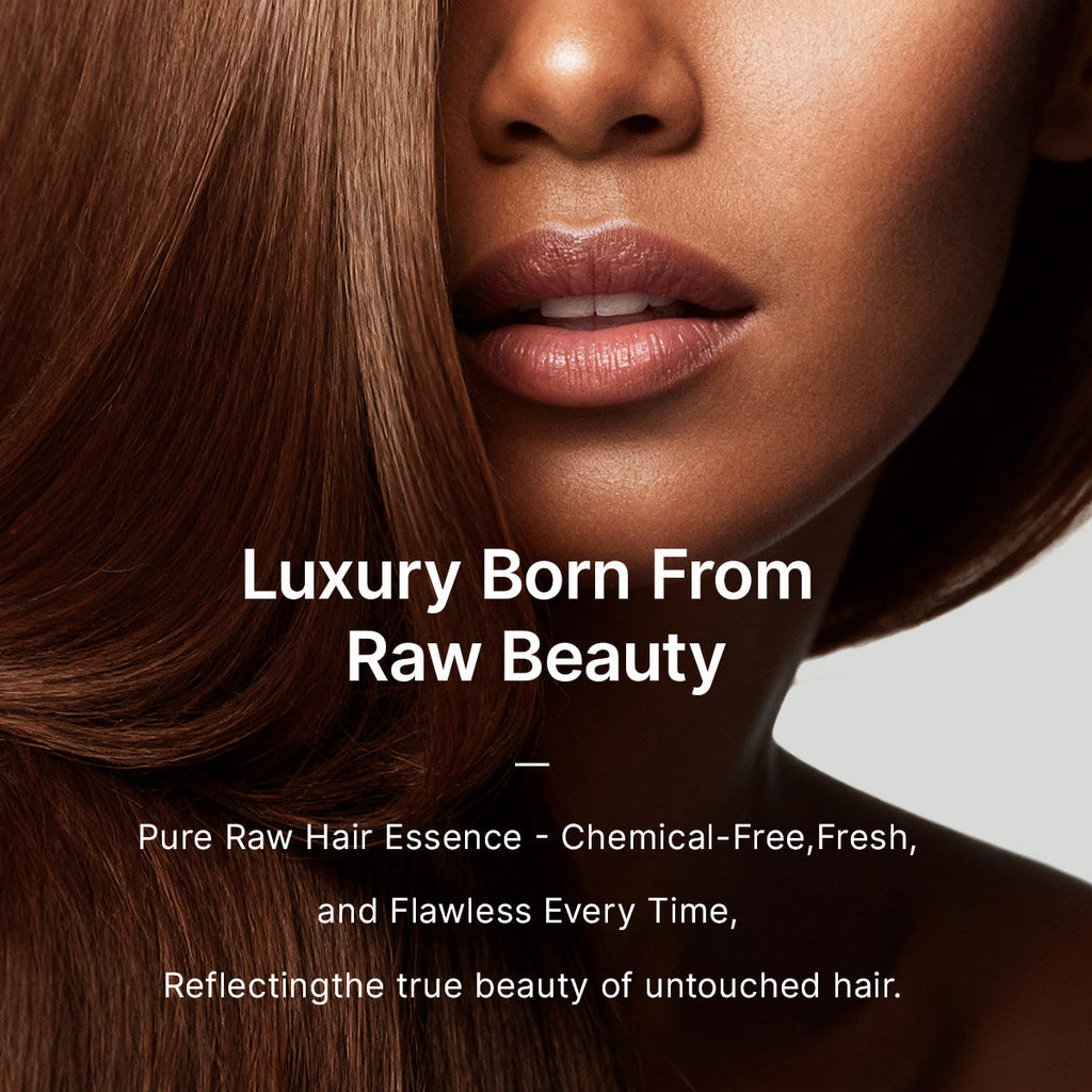 Clara | RawMagic – Brown Highlight Loose Wave 5x5 Closure Lace Glueless Wig 100% Human Hair