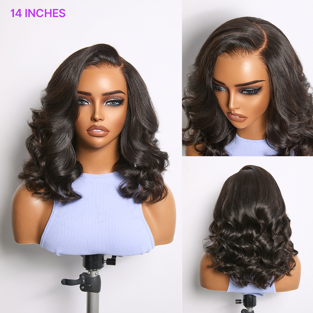 MyOwn-Fit™ 360 HD Lace Body Wave Wig Flexi-Fit Invisi Wig Pre-Cut Lace Natural Hairline